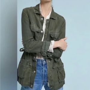 AG Adriano Goldschmied Army Jacket Carell Size Medium